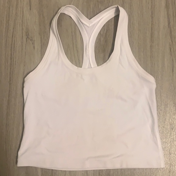 lululemon athletica Tops - Cropped white lululemon tank